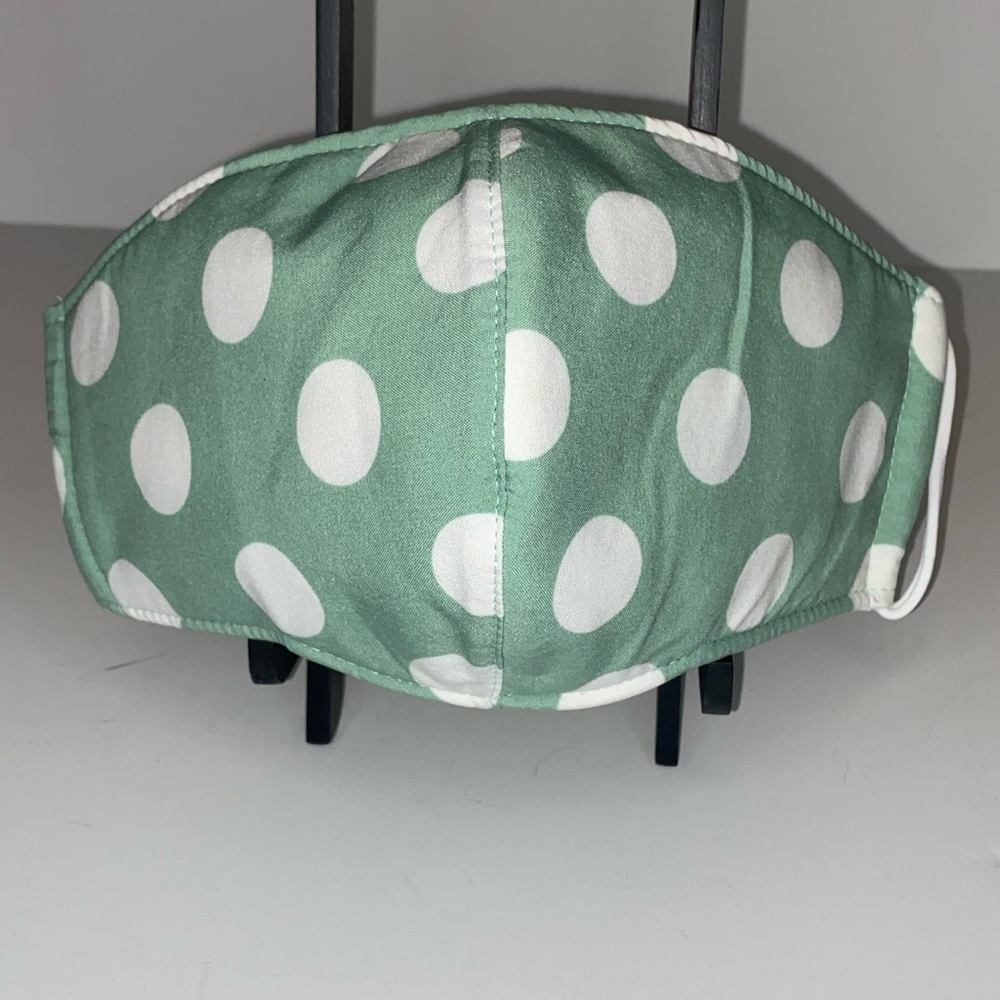 Poka dot face masks